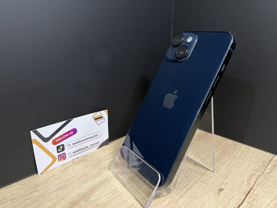 iPhone 14 256Gb Midnight Second-Hand Satisfăcător 3 ani garanție, Tele