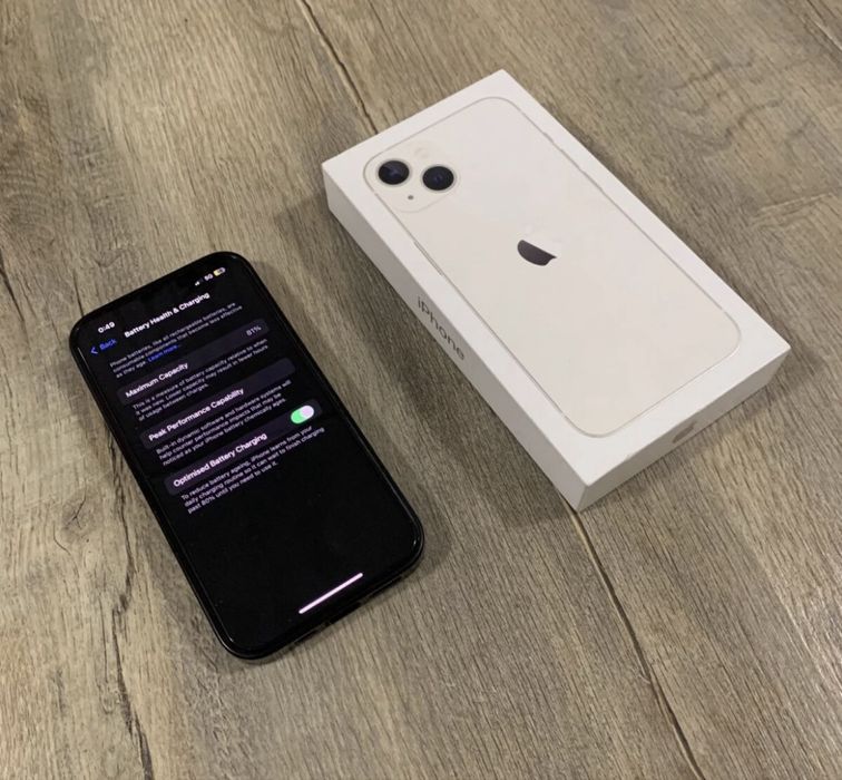 iPhone 13 128gb 81%