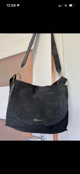 Coccinelle Suede geantă