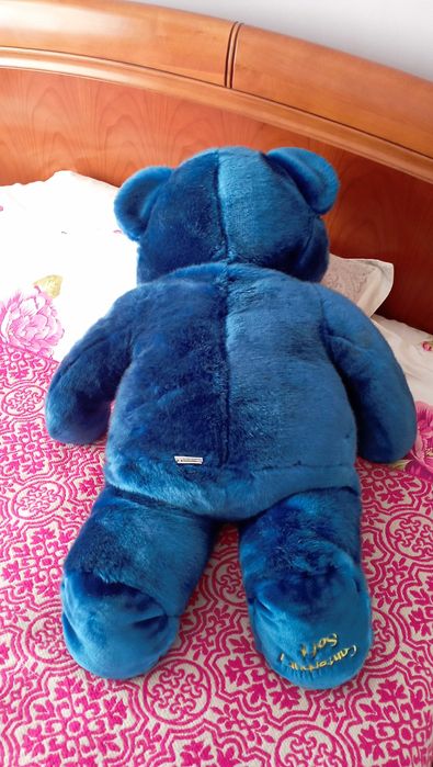 Мягкая игрушка синяя мишка