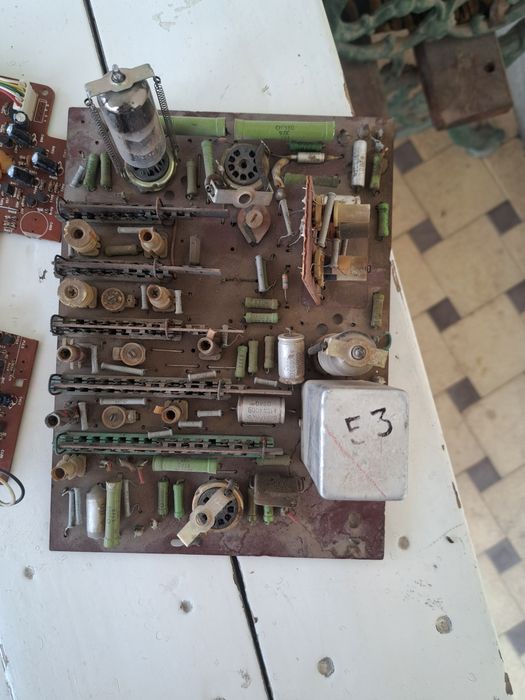 Детали для телевизора, советские