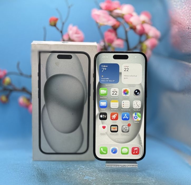 Apple iPhone 15, 128GB, 5G, Black