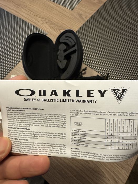Ochelari tactici ORIGINALI Oakley SI balistic M frame 3