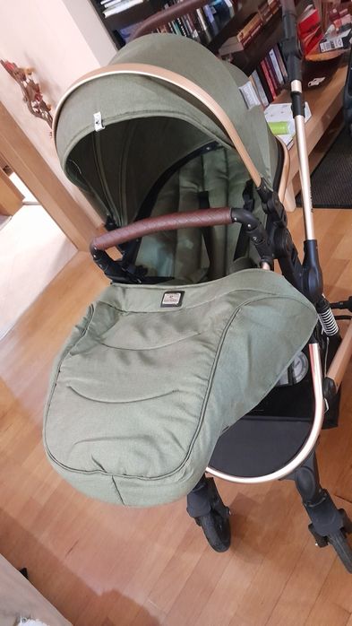 Количка 2 в 1 Lorelli Boston + нов стол за кола Чиполино
