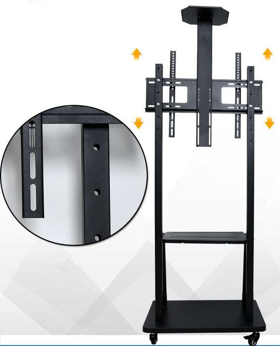 Suport/Stand TV/Monitor sedinte Mobil /Deplasabil tip stand cu role