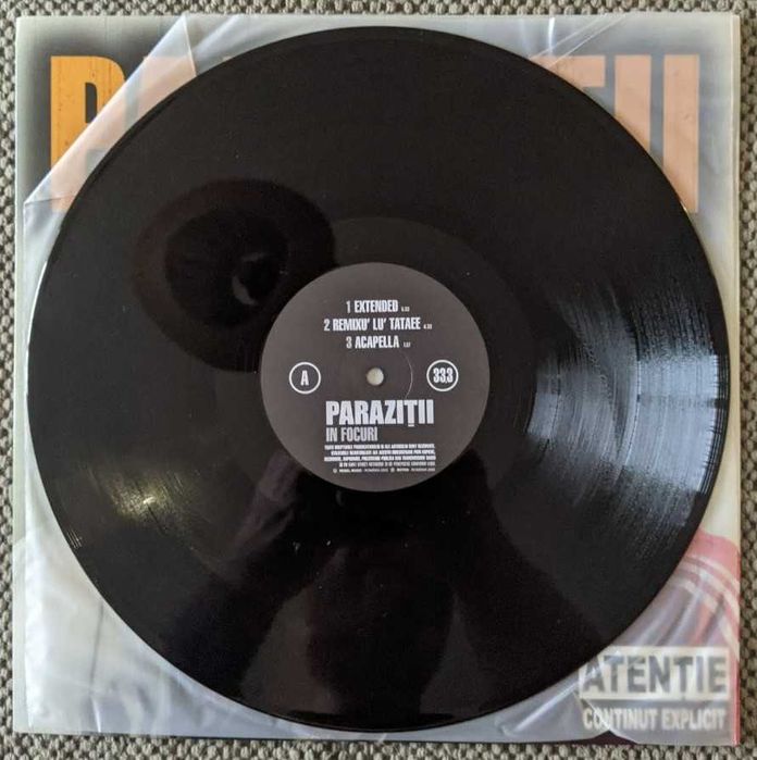 Parazitii - In Focuri - 2002 - vinyl