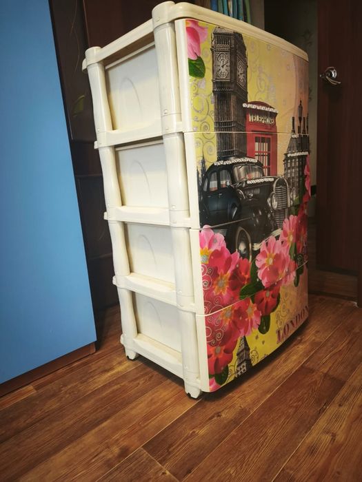 Комод пластиковый