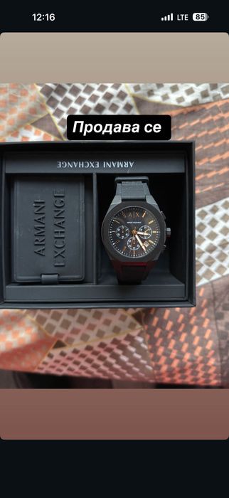 Часовник armani exchange