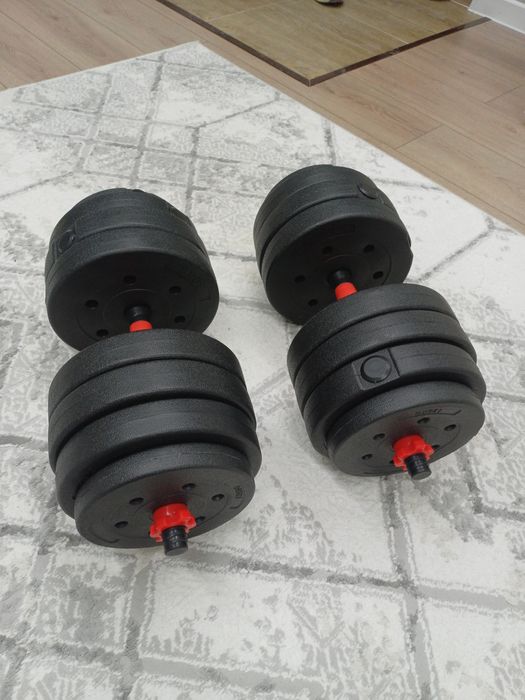 Гантели разборные, 20кг на руку