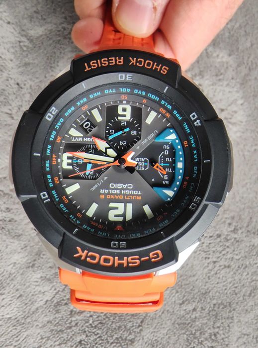 Casio G-Shock Gravitymaster – Tough Solar, Multiband 6, гаранция