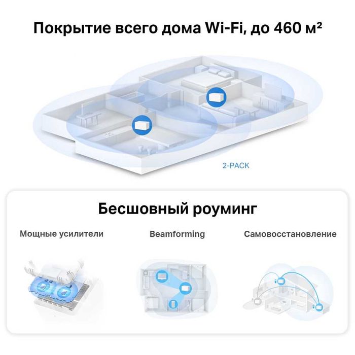 Mercusys Halo H80X AX3000 Whole Home Mesh WiFi 6 System