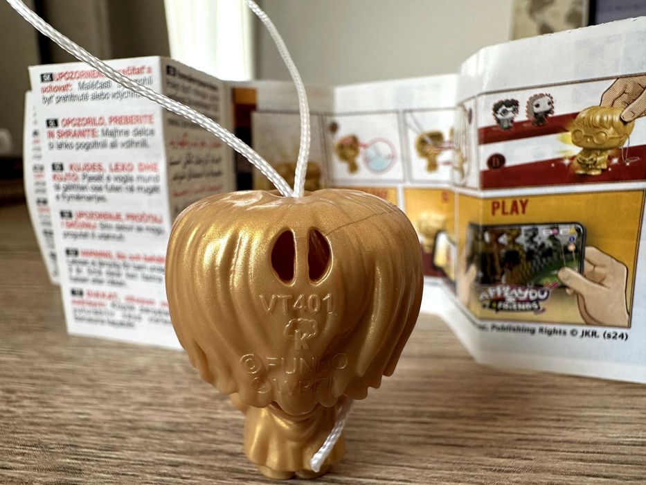 Harry Potter, Golden  KINDER JOY Quidditch 2024 VT 401