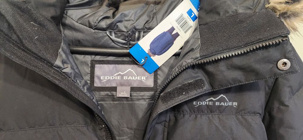 Новый пуховик аляска Eddie Bauer
