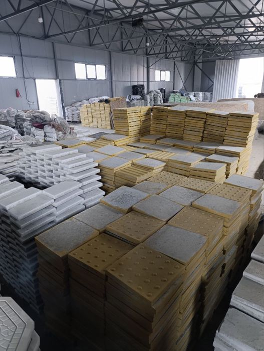 Тактильная плитка - брусчатка 30*30*4