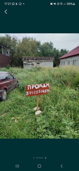 Участок с времянкой