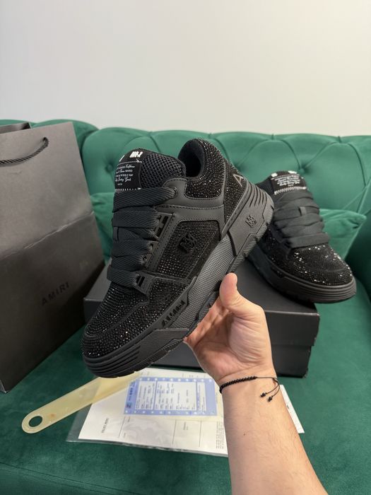 Adidasi Amiri MA-1 piele naturala Full Box colectie noua Premium