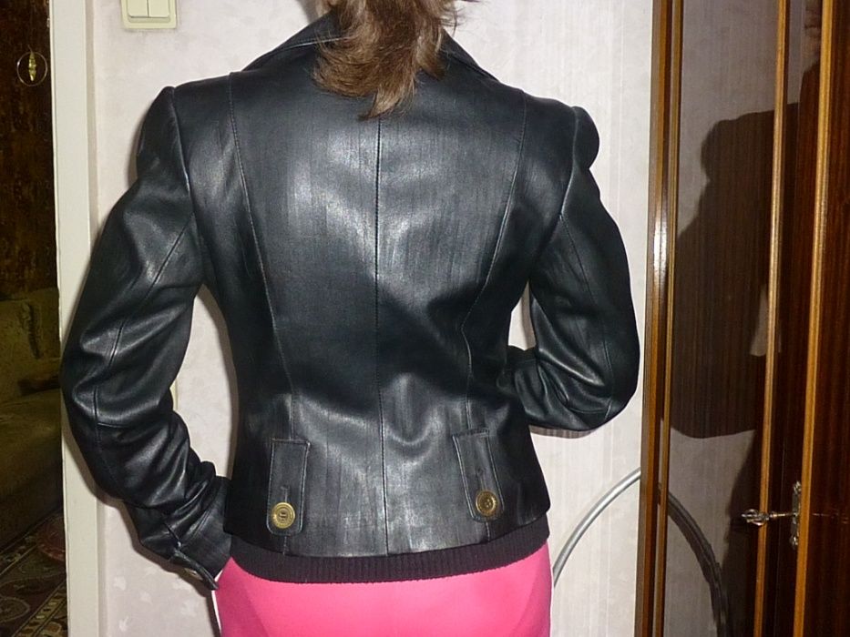 Кожаный пиджак -" GYAGE"