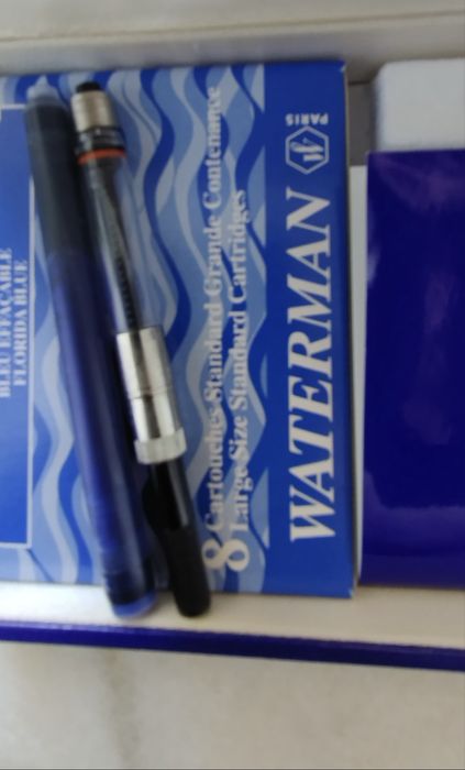 Stilou Waterman original cu penita din aur de 18K
