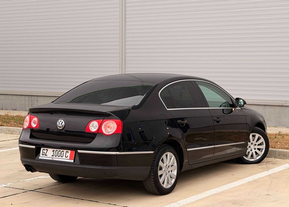 VW Passat B6 2.0tdi 140cp Euro5 CBAB Cutie Automata DSG Clima Noua Navy Pilot Scaune Comfort
