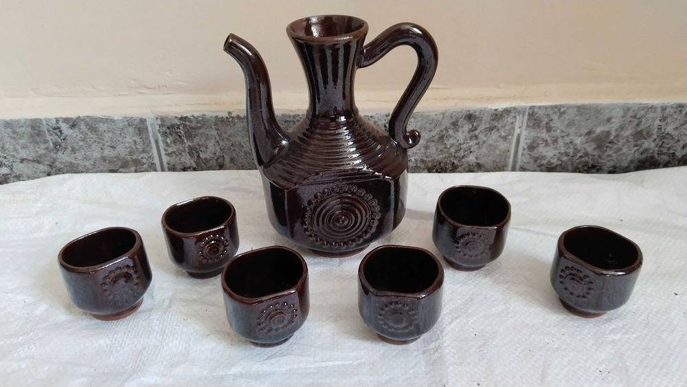 лот Стари Битови ракиени комплекти