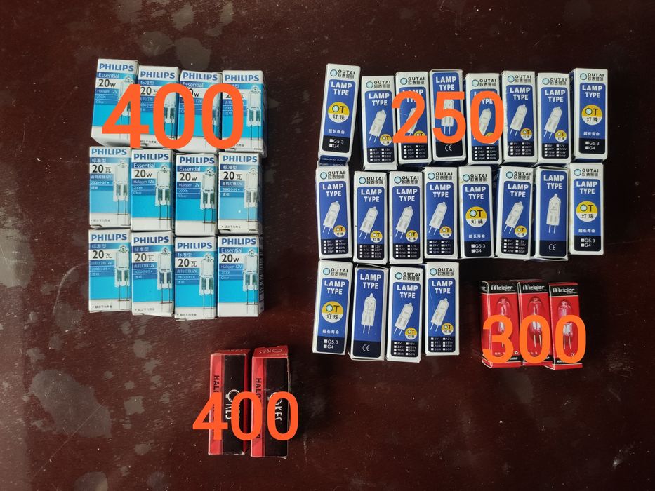 Лампы галогенные для домашних светильников