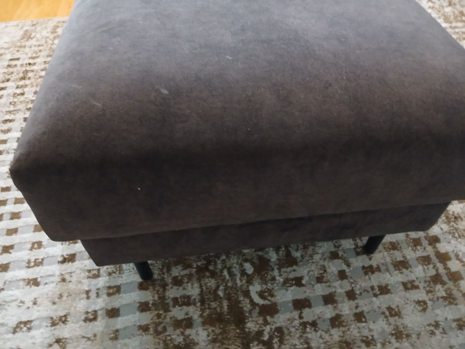 Пуфик коричневый