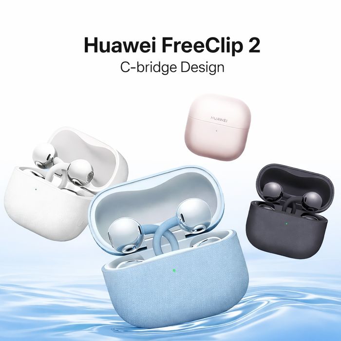 Huawei FreeClip 2 — инновационные беспроводные наушники. есть доставка