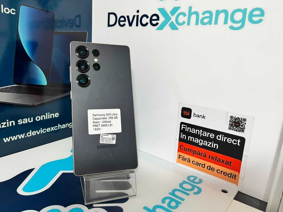 Samsung S25 Ultra 256 GB SH * Garantie *Buy Back * deviceXchange