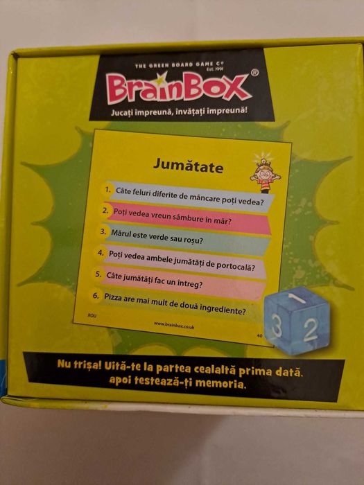 Joc educativ Brainbox, Matematica pentru cei mici NOU