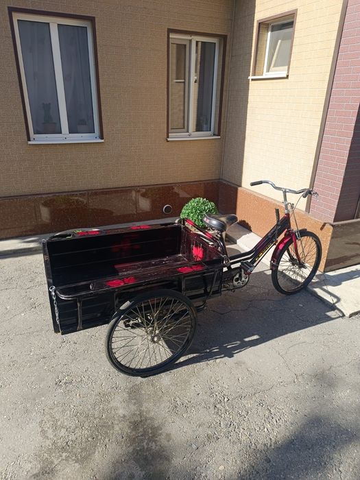 Велосипед с багажником