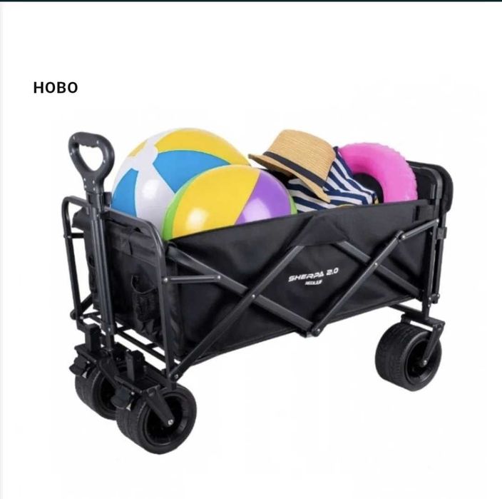 Количка за Къмпинг Плаж градина багаж сгъваема