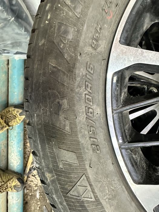 Резина на дисках