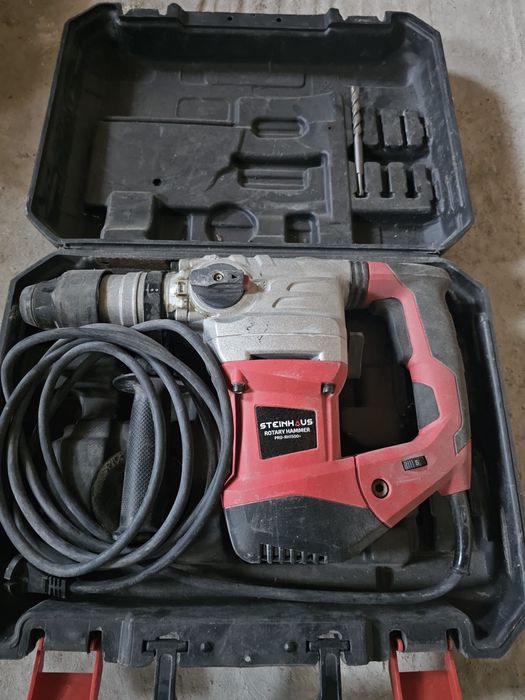 Ciocan rotopercutor Steinhaus 1500W SDS Plus cu valiza