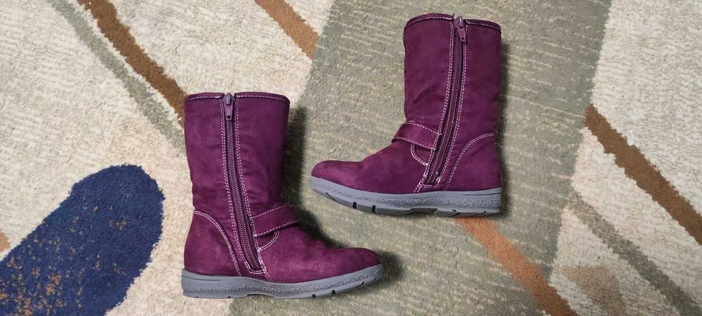 Детски велурени ботушки