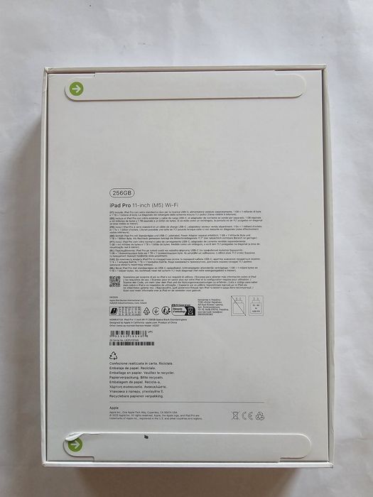 Apple Ipad Pro 11" - 256 Gb - Wifi ! M5 ! Sigilata