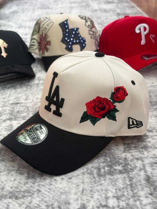 New Era 9FORTY LA Dodgers Rose Custom Sapca