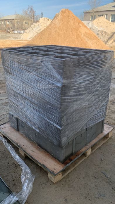 Пескоблоки стеновые и перегородочные