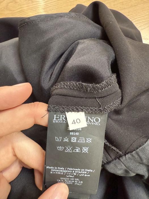 Ermanno Scervino черен гащеризон с кристали