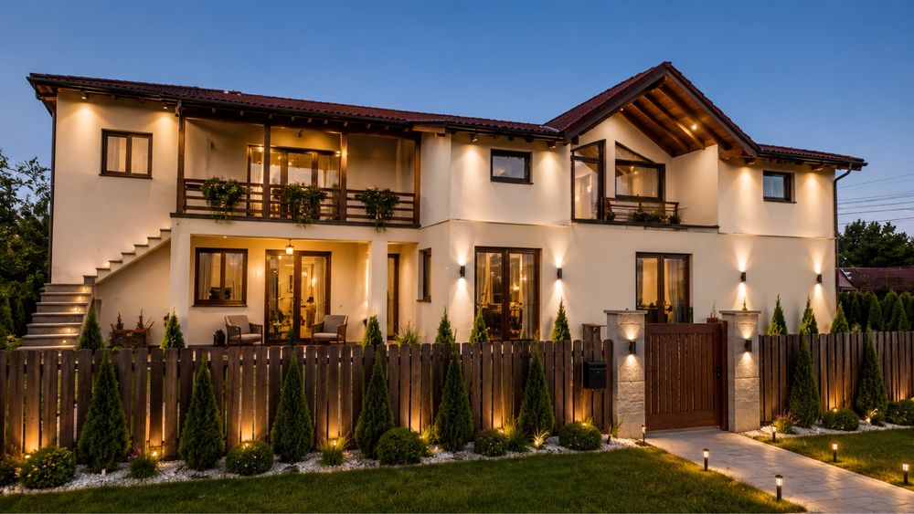 Casă deosebită P+1 de vânzare 380 mp construiți