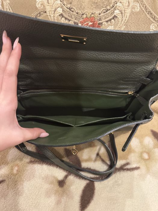 Сумка телячья бу