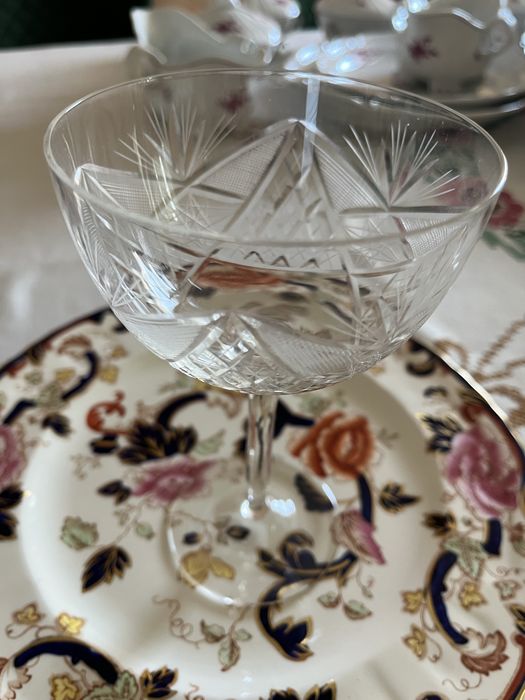 Кристални чаши за шампанско