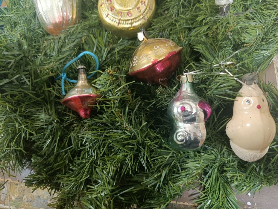 Ёлочные игрушки ссср