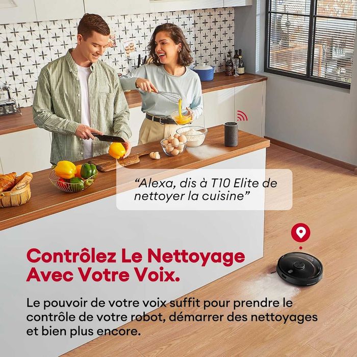 Робот прахосмукачка Ultenic T10 Elite LiDAR навигация и станция