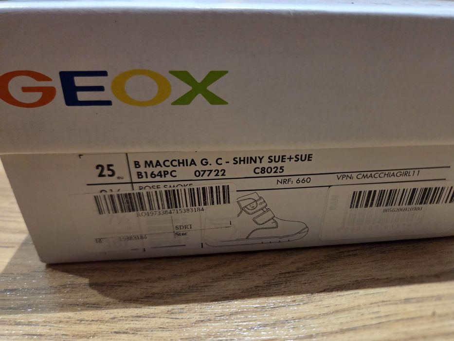 Pantofi Geox, fete, marimea 25