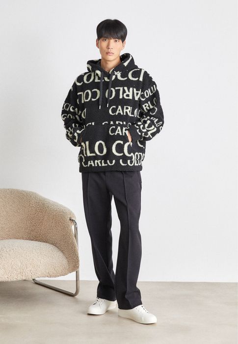 Carlo Colucci Teddy Fleece Hoodie ОРИГИНАЛЕН мъжки суичър M/L