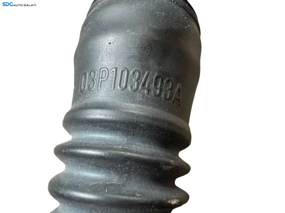Furtun Tubulatura Conducta Aerisire Aer Intercooler Turbo Turbina Skoda Roomster 2 1.2 TDI CFWA 2006 - 2015 Cod 03P103493A [V0618]