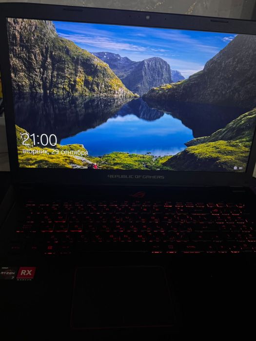 Ноутбук asus rog