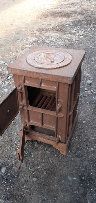 Чугунны разборный печь