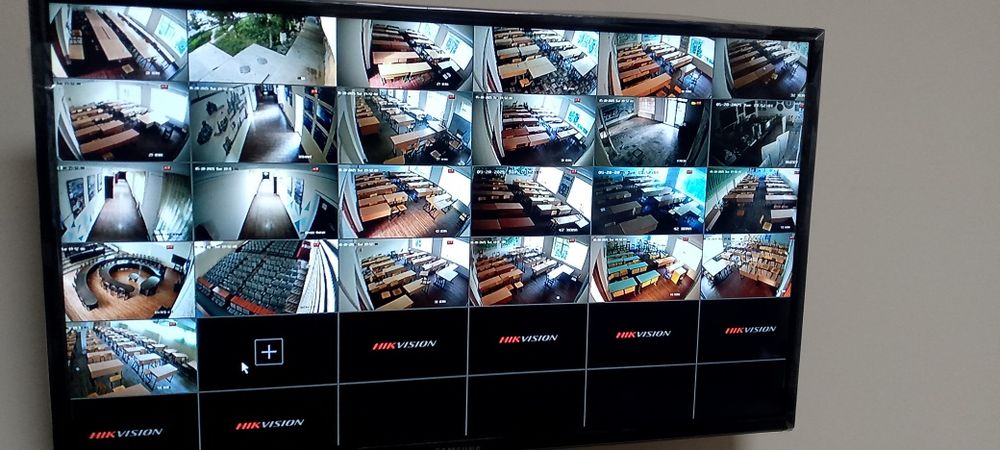 Установка камера видеонаблюдения kamera o'rnatish kuzatuv kameralar