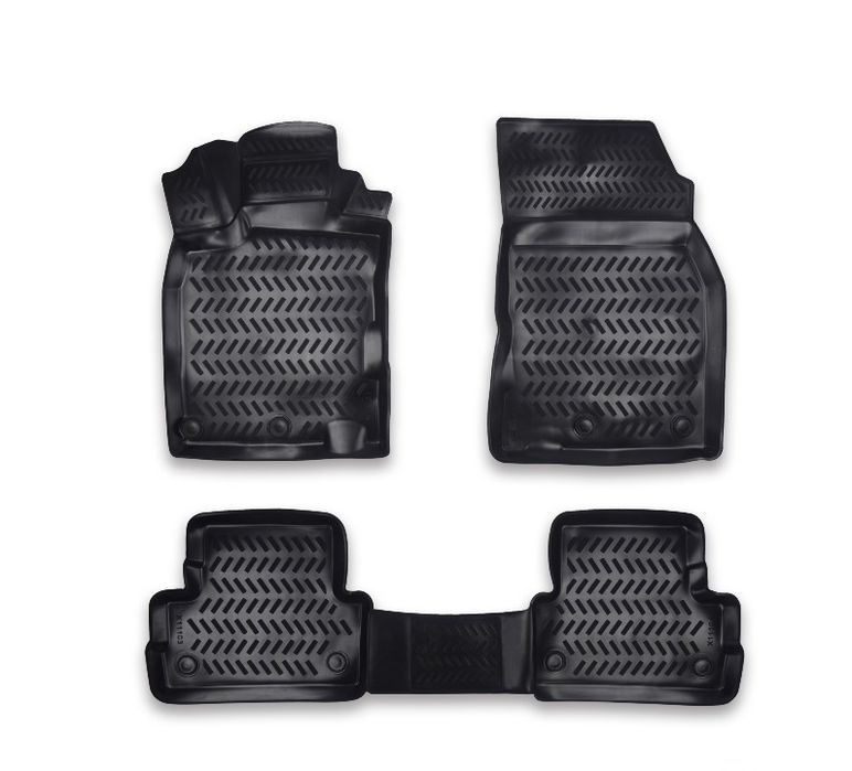 Covoare cauciuc stil tavita Nissan Qashqai II 2014-2020 ERK